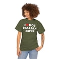 thumbnail image 3 of Italian Boys Italy Wife Girlfriend Husband Boyfriend Shirt Gifts Tshirt, 3 of 5