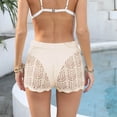 thumbnail image 7 of Shorts for Women, Women's Swim Shorts Waistband Swimsuit Bottom Board Shorts Lace Hollow Swimming, 7 of 7
