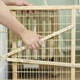 thumbnail image 4 of Position & Lock Tall and Wide Value Adjustable Baby Gate (Natural), 4 of 7