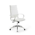 thumbnail image 3 of Modway Jive Highback Office Chair in White, 3 of 10