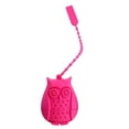 thumbnail image 2 of Huayishang Silicone Tea Separator Owl Tea Maker SiliconeTea Drains Reusable Creative Owl Wises Owl Tea Maker, 2 of 7