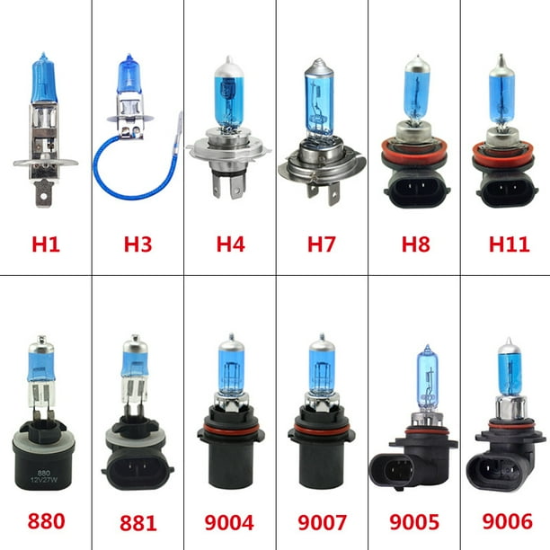 H11 Xenon White Halogen Bulb 12V 55W (Single Bulb)