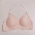 thumbnail image 2 of hotojiny Halter Bras for Women Removable Spaghetti Strap Bra Wireless Full Coverage Bralette Summer Comfortable Everyday Bras, 2 of 6
