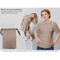 thumbnail image 5 of oneOone Polyester Spandex Light Brown Fabric Random Craft Projects Decor Fabric Printed By The Yard 56 Inch Wide, 5 of 5