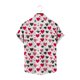 thumbnail image 3 of Ceisia Men Casual Fashion Turndown Collar Stripe Printing Gift Short Sleeve Button Shirt, 3 of 6