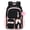 Pink-black, variant on Girls Backpack for Grades 1-5, Lightweight Waterproof Bookbag with Reflective Straps, Kids School Bag with Coin Purse & Cute Pendant Middle School