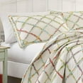 thumbnail image 3 of Laura Ashley Ruffle Garden Quilt, Give Your Room a Fresh Look, 100% Cotton Textile, Twin, Multi-Color, 3 of 4