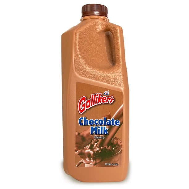 Galliker's Chocolate Milk, Half Gallon