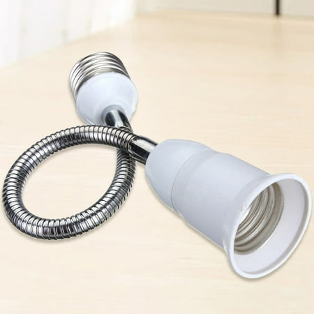 

Xewsqmlo E27 LED Light Bulb Lamp Holder Flexible Extension Adapter Socket