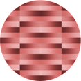 thumbnail image 1 of Ahgly Tapis Rond Lavable en Machine Intérieur Transitionnel Rouge Lave, 3 Pieds Rond, 1 of 7