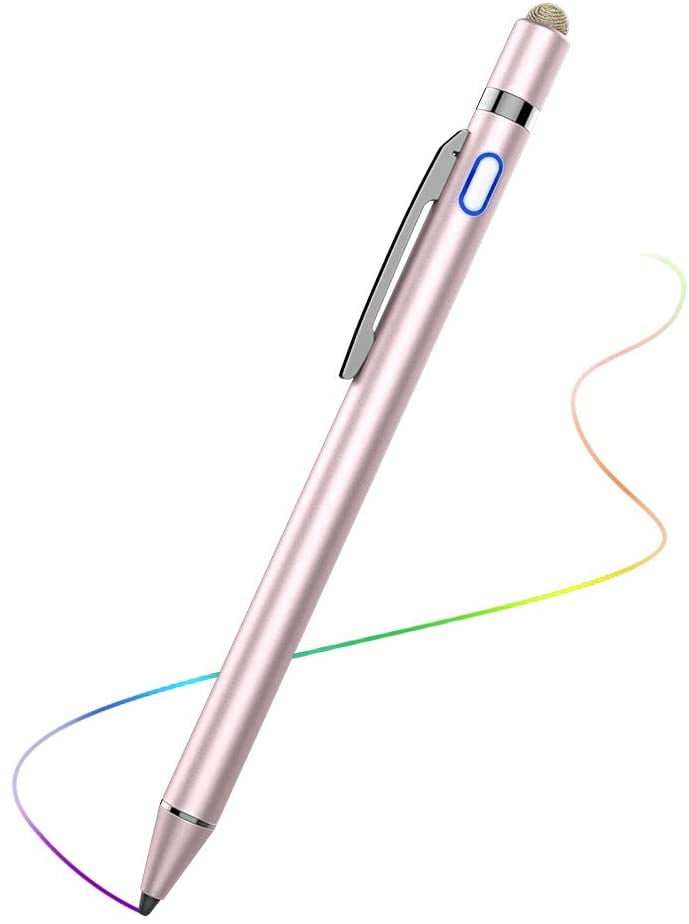 Active Stylus Pen with Palm Rejection 2 in 1 Rechargeable Digital