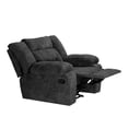 thumbnail image 3 of Sillón Reclinable Mecedora TRINITY Bumers 1 Plaza Gris Carbón, 3 of 7