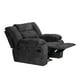 thumbnail image 3 of Sillón Reclinable Mecedora TRINITY Bumers 1 Plaza Gris Carbón, 3 of 7