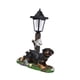 thumbnail image 4 of Estatua de perro para jardín al aire libre con luces solares, adorno moderno decorativo para perro con energía solar 1, 4 of 8