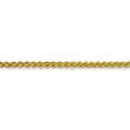 thumbnail image 3 of 14k Yellow Gold 22 Inch 3.45mm Wheat Chain Necklace Pendant Charm Spiga, 3 of 9