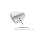 thumbnail image 2 of 6Pcs Crystal Rhinestone Decoration Stickers Heart Shape Car Interior Button Decorative Decals Bling Crystal Rhinestone DIY Car Decoration Sticker Car Rhinestone Embellishment, 2 of 9