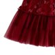 thumbnail image 5 of Vestido sin mangas de cuello redondo para niñas, de moda, de color liso, con cuello colgante, lazo tridimensional de malla, vestido para niñas, 5 of 5