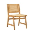 thumbnail image 4 of Better Homes & Gardens Vista Woven Coastal Dining Chairs, Light Honey, Set of 2, 4 of 15