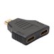 thumbnail image 5 of Adaptador Divisor Xihbxyly 1 a 2 Vías Macho a Hembra para Televisores HD, 5 of 7