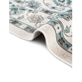 thumbnail image 7 of Unique Loom Aarhus Collection Area Rug - Floral (2' 7" x 10' Runner Ivory/Black), 7 of 7