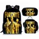 thumbnail image 1 of Cartoon 3PCS Boys Backpack, Girls Teens Tote With Lunch Box Pencil Case Set, Adjustable Shoulder Bag 17 Inch Durable, 1 of 2