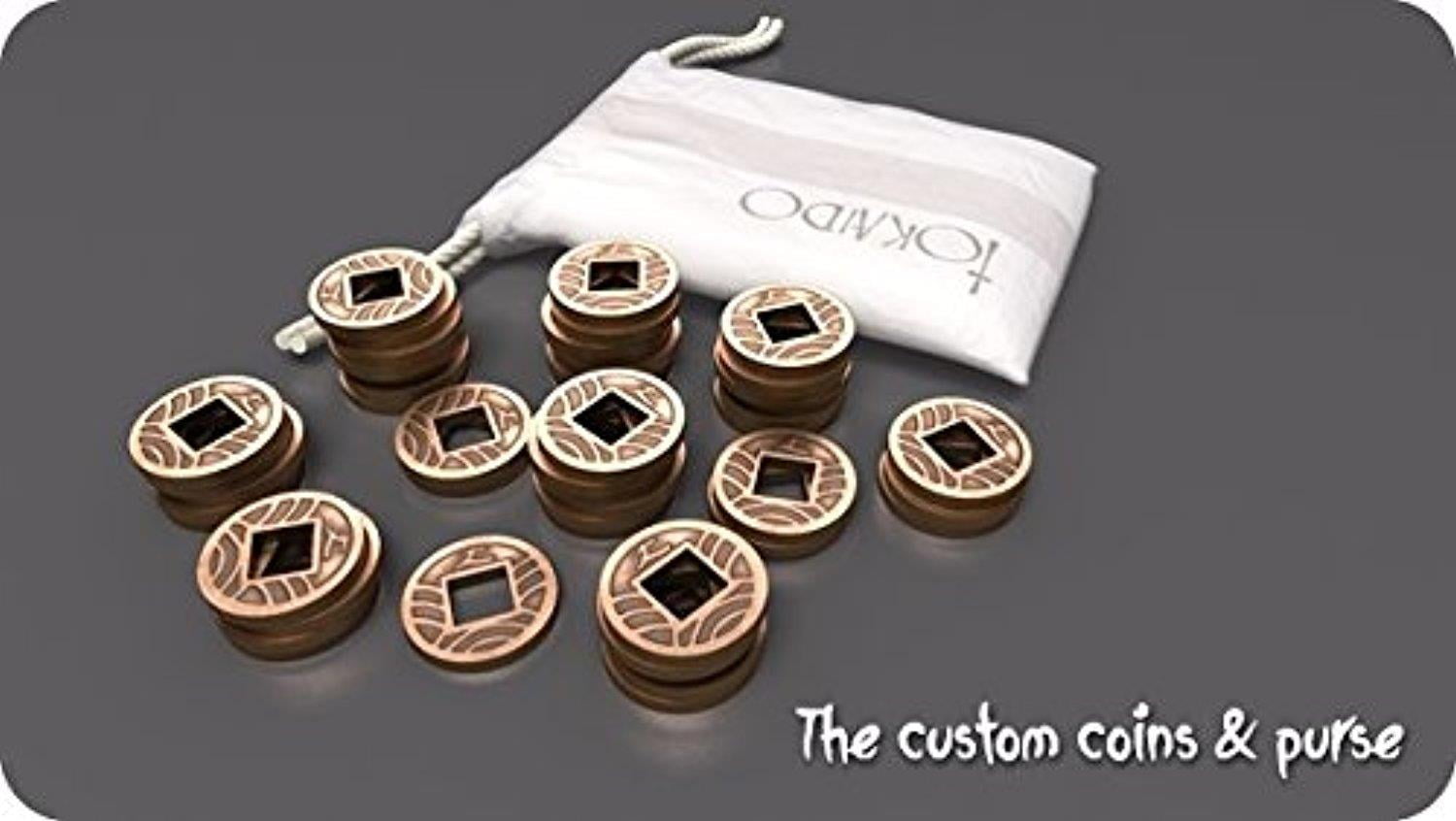 Tokaido Metal Coins Accessory Pack 50ct Passport Game Studios