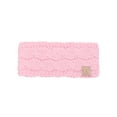 thumbnail image 3 of C.C Children's Kids' Winter Warm Cable Knit Fuzzy Lined Ear Warmer Headband, 3 of 3
