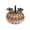 Rose Gold, variant on Lighted Mercury Glass Pumpkin Decor, 6.3" Gold Fall Harvest Table Centerpiece with LED Fairy Lights for Halloween Thanksgiving Home Decoration