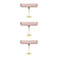 thumbnail image 3 of Justharion Home Tabletop Bracelet Bangle Holder Watch Organizer T Bar Stylish and Functional Pink S 3Set, 3 of 6