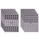 thumbnail image 1 of 10 hojas de pegatinas para decoración de uñas, diseños de suministros para decoración de uñas con mariposas y rosas, blanco y negro, 10,5*8cm, 1 of 5
