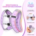 thumbnail image 2 of Chaleco lastrado Fragraim 7,25 kg con banda reflectante morado, 2 of 7
