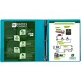 thumbnail image 6 of Samsill, SAMU86377, Earth's Choice Fashion Biobased USDA Certified 1" View Binders, 2 / Pack, Turquoise, 6 of 6