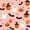Light Pink Orange Black, variant on Manfei Colorful Fall Leaf Pattern Fitted Sheet Full,Thanksgiving Turkey Print Bed Set,3pcs,1 Fitted Sheet and 2 Pillowcases