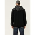 thumbnail image 4 of Cody James Men's Fr Printed Fleece Hooded Work Sweatshirt - CJFRSP20K20-BLACK Medium, 4 of 4