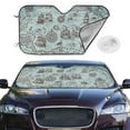 thumbnail image 2 of Daiia Pirate Adventure Map Windshield Sun Shade for Car SUV Truck (Medium ), Car Sun Shade Windshield, Car Shades for Front Windows, Sunshade for Car Windshield, 2 of 7