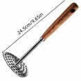 thumbnail image 4 of CNKOO Stainless Steel Potato Masher - Durable Kitchen Gadget for Perfect Mashed Potatoes  Ideal for Home & Restaurant Use, 4 of 5