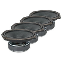 Sound Town 4-Pack 5" Full Range Speakers, Replacement Drivers for PA DJ Speakers, Column Speakers (STLF-C4-4PACK)