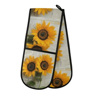 Aazon.co: Ushroo Forest Oven Itts And Pot Holders Sets Wildflowers