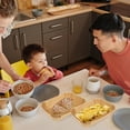 thumbnail image 4 of Food Grade Fryer Paper Special Paper Oil Absorbing Paper Tray Oil And Non Stick Circular High-temperature Paper Baking Pad Paper(50Pcs), 4 of 7