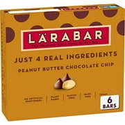 Larabar Peanut Butter Chocolate Chip, Gluten Free Fruit & Nut Bar, 6 Ct