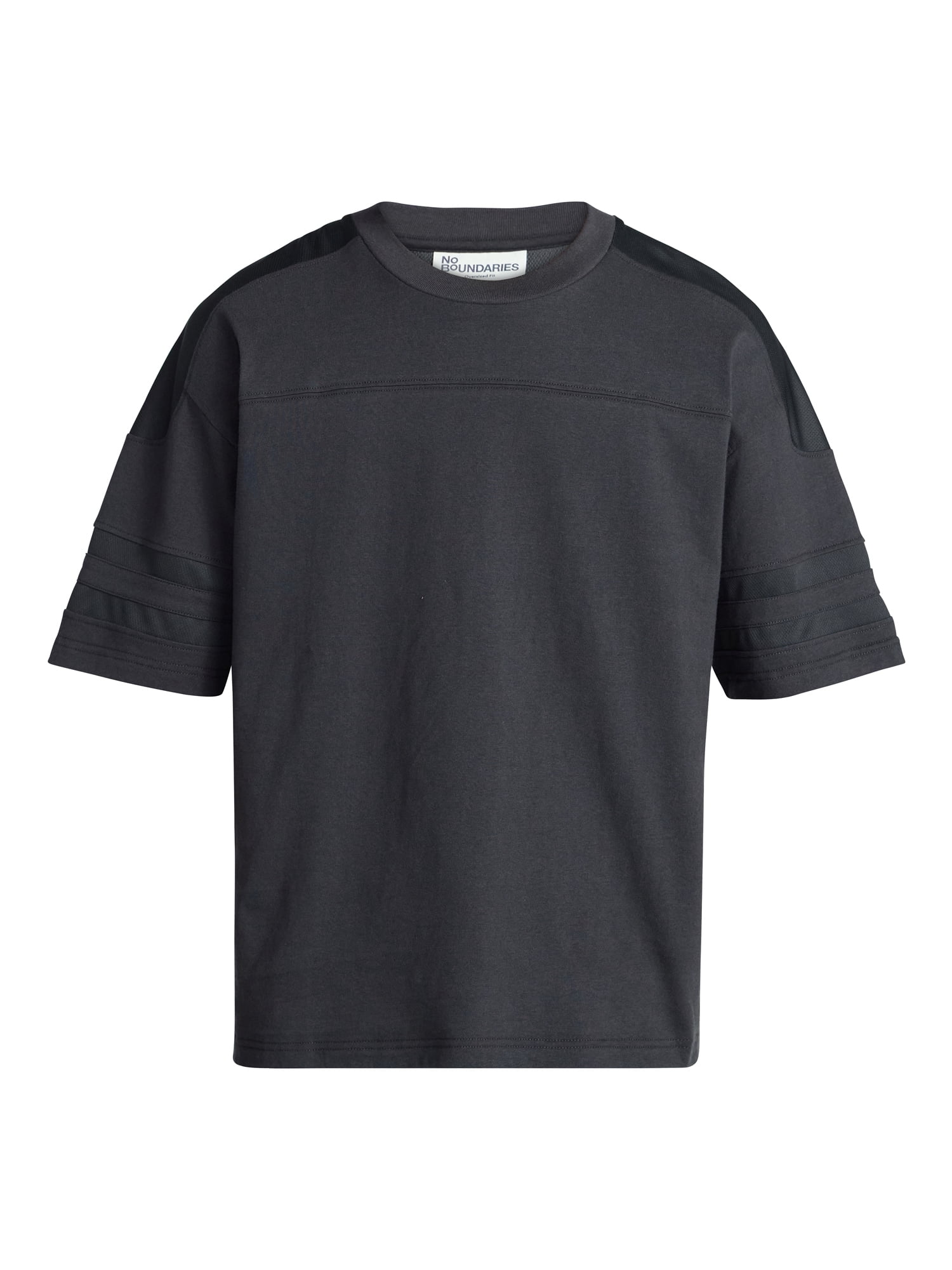 No Boundaries Mesh Football Tee with Short Sleeves, Men's XS-4XLT
