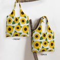 thumbnail image 2 of Vsdgher Sunflowers Print canvas Tote Bag, Lightweight Cloth Bags, Suitable for shopping, groceries, travel, 2 of 4