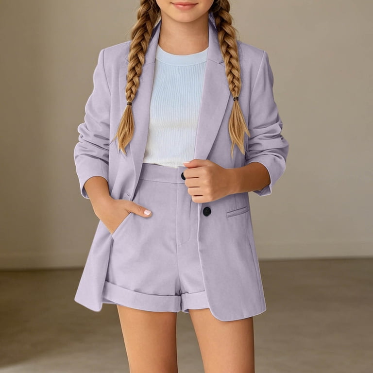 dress shorts and blazer set Amazon.com: 2 Pcs Women Shorts Suits Summer Lightweight Office Blazer & Shorts Sets for Women Long Sleeve Jacket Outfits Black : Clothing, Shoes & Jewelry