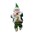 thumbnail image 3 of Papá Noel trepador, adorno navideño musical para el , decoración navideña creativa, Papá Noel eléctrico con cuerda para la pared del hogar, regal Verde, 3 of 8