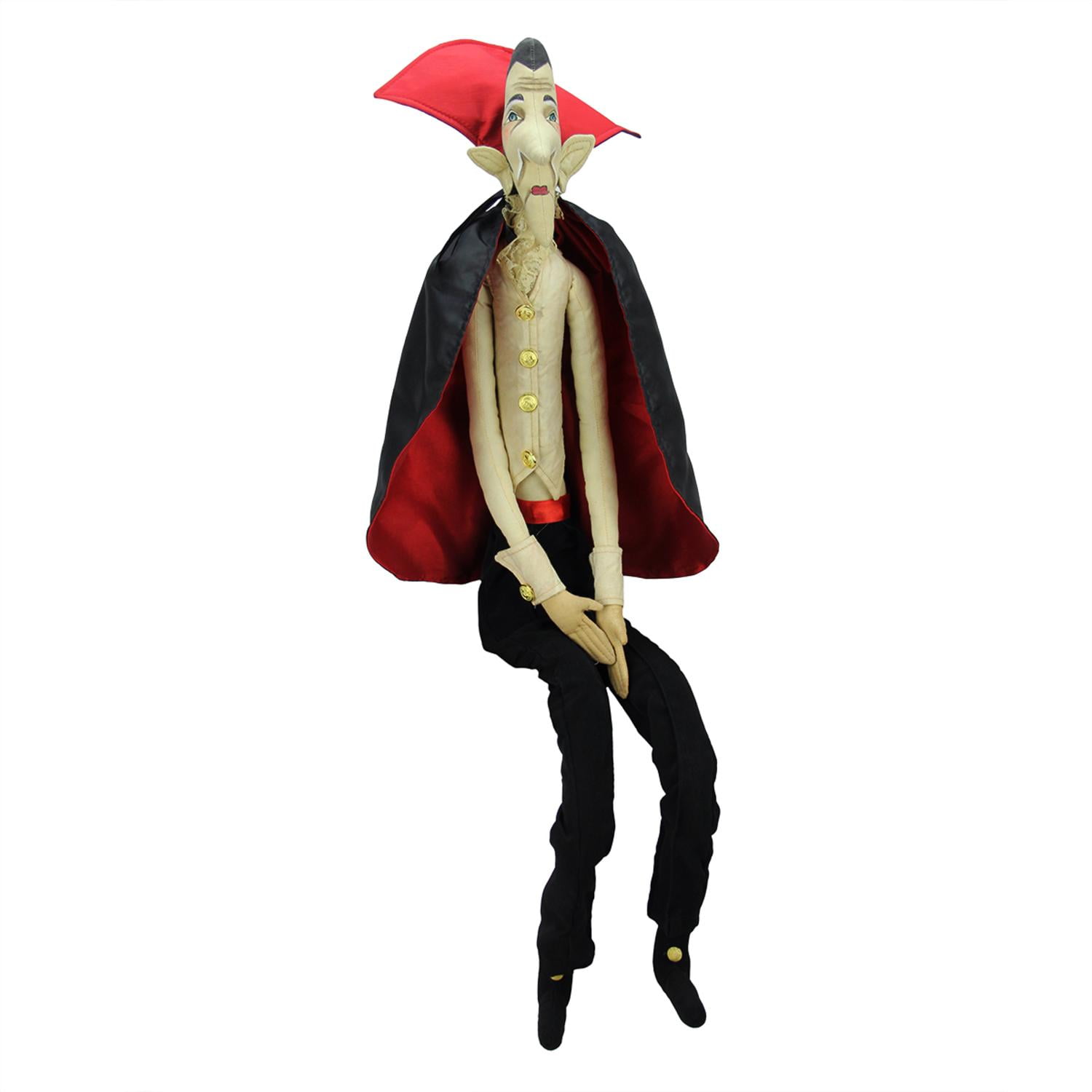 Spun Cotton Vintage Style Halloween Vampire Boy Figure