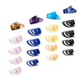 thumbnail image 1 of Esquirla 20 Pcs Guitar Finger Thumb Picks Plectrums Nail Celluloid For Musical Lovers, 1 of 8
