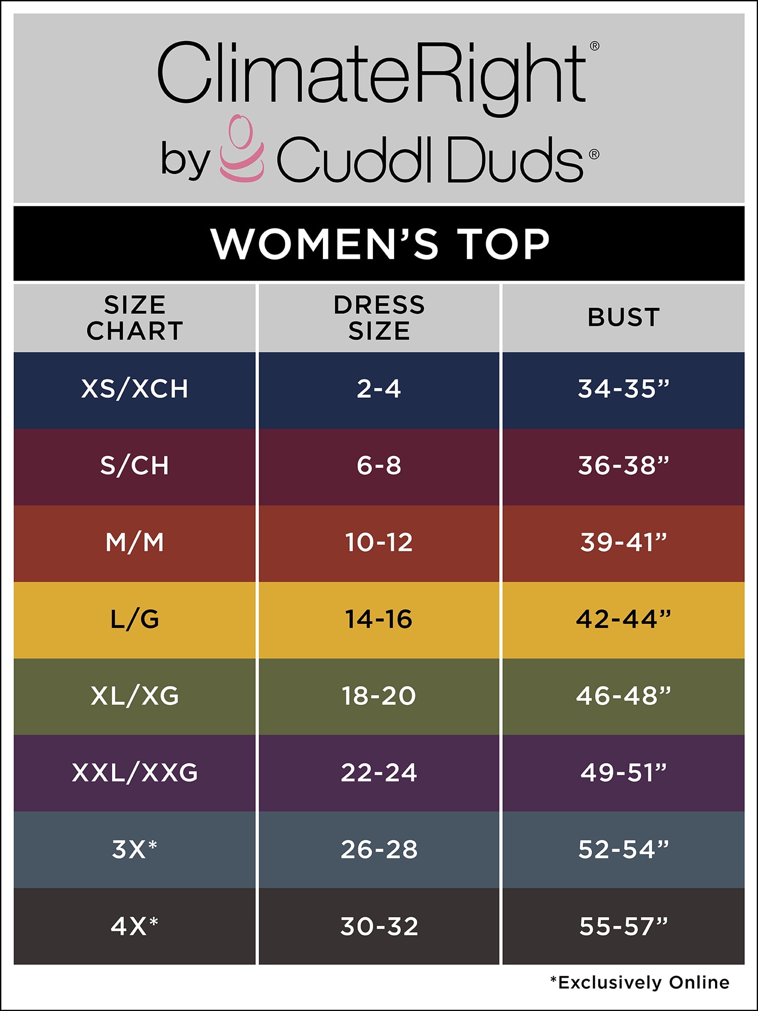 ClimateRight by Cuddl Duds Women’s Warmest Therma Suede Long Sleeve V Neck Thermal Base Layer Top, Sizes XS to 4X