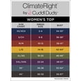 thumbnail image 7 of ClimateRight by Cuddl Duds Women's Warm Plush Warmth Mock Neck Base Layer Thermal Top, Sizes XS to 4X, 7 of 7