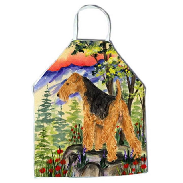 Carolines Treasures SS8228APRON Welsh Terrier Apron - 27 x 31 in.