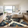 thumbnail image 3 of ODIKA 2'x3' Machine Washable Non-Slip Area Rug, Rustic Gray High Traffic Rug, Gray, 935973, 3 of 7